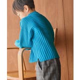 リブ切り替えニットプルオーバー リンクコーデ 洗える | ROPE' PICNIC【KIDS】 | 詳細画像12