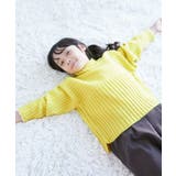 リブ切り替えニットプルオーバー リンクコーデ 洗える | ROPE' PICNIC【KIDS】 | 詳細画像15