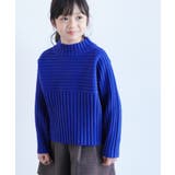 リブ切り替えニットプルオーバー リンクコーデ 洗える | ROPE' PICNIC【KIDS】 | 詳細画像8