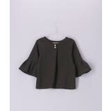 【KIDS】2WAY・リンクコーデ/ジョーゼットパールボタン付きトップス | ROPE' PICNIC【KIDS】 | 詳細画像10 