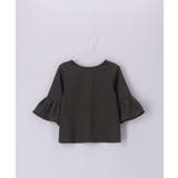 【KIDS】2WAY・リンクコーデ/ジョーゼットパールボタン付きトップス | ROPE' PICNIC【KIDS】 | 詳細画像9 