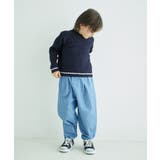 リブ切り替えニットプルオーバー WEB限定サイズ:110cm リンクコーデ | ROPE' PICNIC【KIDS】 | 詳細画像14