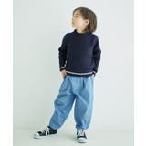 リブ切り替えニットプルオーバー WEB限定サイズ:110cm リンクコーデ | ROPE' PICNIC【KIDS】 | 詳細画像15
