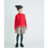 リブ切り替えニットプルオーバー WEB限定サイズ:110cm リンクコーデ | ROPE' PICNIC【KIDS】 | 詳細画像19