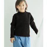 リブ切り替えニットプルオーバー WEB限定サイズ:110cm リンクコーデ | ROPE' PICNIC【KIDS】 | 詳細画像7