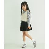 【KIDS】細ボーダー天竺トップス/リンクコーデ・WEB限定サイズ:110cm | ROPE' PICNIC【KIDS】 | 詳細画像10 