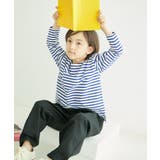 【KIDS】細ボーダー天竺トップス/リンクコーデ・WEB限定サイズ:110cm | ROPE' PICNIC【KIDS】 | 詳細画像17 