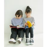 【KIDS】細ボーダー天竺トップス/リンクコーデ・WEB限定サイズ:110cm | ROPE' PICNIC【KIDS】 | 詳細画像20 