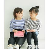 【KIDS】細ボーダー天竺トップス/リンクコーデ・WEB限定サイズ:110cm | ROPE' PICNIC【KIDS】 | 詳細画像21 
