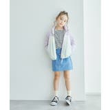 【KIDS】細ボーダー天竺トップス/リンクコーデ・WEB限定サイズ:110cm | ROPE' PICNIC【KIDS】 | 詳細画像27 