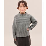 【KIDS キッズ】もちもちリブ切り替えニットプルオーバー イージーケア | ROPE' PICNIC【KIDS】 | 詳細画像6 