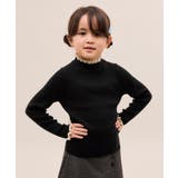 【KIDS/キッズ】アンチピリングフリルニットプルオーバー/リンクコーデ | ROPE' PICNIC【KIDS】 | 詳細画像4 