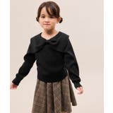 マシュマロニットリボンカラートップス イージーケア リンクコーデ | ROPE' PICNIC【KIDS】 | 詳細画像10