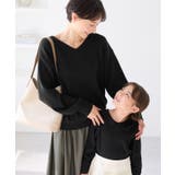 マシュマロニットリボンカラートップス イージーケア リンクコーデ | ROPE' PICNIC【KIDS】 | 詳細画像5