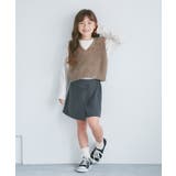 【KIDS/キッズ】ラメショートフェザーニットベスト/リンクコーデ | ROPE' PICNIC【KIDS】 | 詳細画像11 