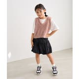 【KIDS/キッズ】ラメショートフェザーニットベスト/リンクコーデ | ROPE' PICNIC【KIDS】 | 詳細画像26 