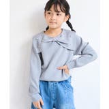 【KIDS キッズ】マシュマロニット パールリボンカラープルオーバー | ROPE' PICNIC【KIDS】 | 詳細画像13 