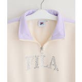 【KIDS キッズ】【FILA フィラ別注】ハーフジップ配色スウェットプルオーバ… | ROPE' PICNIC【KIDS】 | 詳細画像16 