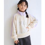 【KIDS キッズ】【FILA フィラ別注】ハーフジップ配色スウェットプルオーバ… | ROPE' PICNIC【KIDS】 | 詳細画像5 