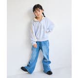 【KIDS キッズ】【FILA フィラ別注】ハーフジップ配色スウェットプルオーバ… | ROPE' PICNIC【KIDS】 | 詳細画像7 