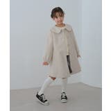 【KIDS/キッズ】ビジューボタン衿つきAラインコート/リンクコーデ | ROPE' PICNIC【KIDS】 | 詳細画像3 