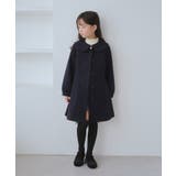 【KIDS/キッズ】ビジューボタン衿つきAラインコート/リンクコーデ | ROPE' PICNIC【KIDS】 | 詳細画像7 