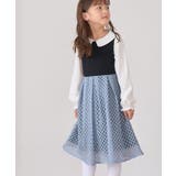 【KIDS】セレモニーにも/シアーチェックボレロセットアップ | ROPE' PICNIC【KIDS】 | 詳細画像10