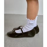 【KIDS/キッズ】リボンケーブルショートソックス | ROPE' PICNIC【KIDS】 | 詳細画像1 