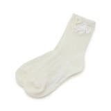 ホワイト(10) | 【ROPE' PICNIC KIDS】リボン付きショートソックス | ROPE' PICNIC【KIDS】