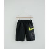 ブラック(01) | 【KIDS】【NIKE/ナイキ】ブロックロゴ8スイムパンツ | ROPE' PICNIC【KIDS】