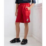 レッド(60) | シューズボックスパッチ７ボレーショーツ | ROPE' PICNIC【KIDS】