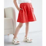 レッド(60) | 【KIDS】INDIAレースショートパンツ | ROPE' PICNIC【KIDS】