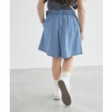 【KIDS】ハートボタンデニムキュロット | ROPE' PICNIC【KIDS】 | 詳細画像6 