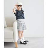 【KIDS】チェック柄タックパンツ/セットアップ対応 | ROPE' PICNIC【KIDS】 | 詳細画像4