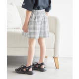 【KIDS】チェック柄タックパンツ/セットアップ対応 | ROPE' PICNIC【KIDS】 | 詳細画像7