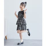 【KIDS】チェック柄タックパンツ/セットアップ対応 | ROPE' PICNIC【KIDS】 | 詳細画像9