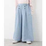 【KIDS】ハートボタンデニムワイドパンツ | ROPE' PICNIC【KIDS】 | 詳細画像13