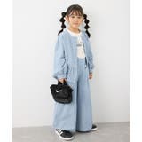 【KIDS】ハートボタンデニムワイドパンツ | ROPE' PICNIC【KIDS】 | 詳細画像17