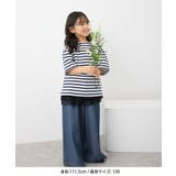 【KIDS】ハートボタンデニムワイドパンツ | ROPE' PICNIC【KIDS】 | 詳細画像6