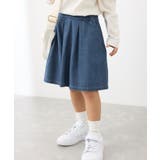 【KIDS】スカートライクデニムキュロットパンツ | ROPE' PICNIC【KIDS】 | 詳細画像8 