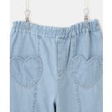 【KIDS/キッズ】ハートポケットストレートワイドデニムパンツ | ROPE' PICNIC【KIDS】 | 詳細画像15 