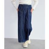 【KIDS/キッズ】ハートポケットストレートワイドデニムパンツ | ROPE' PICNIC【KIDS】 | 詳細画像2 