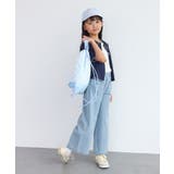 【KIDS/キッズ】ハートポケットストレートワイドデニムパンツ | ROPE' PICNIC【KIDS】 | 詳細画像7 