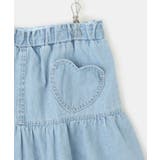 【KIDS/キッズ】インパンツ付きハートポケットデニムスカート | ROPE' PICNIC【KIDS】 | 詳細画像11 