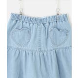 【KIDS/キッズ】インパンツ付きハートポケットデニムスカート | ROPE' PICNIC【KIDS】 | 詳細画像12 