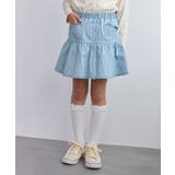 【KIDS/キッズ】インパンツ付きハートポケットデニムスカート | ROPE' PICNIC【KIDS】 | 詳細画像3 