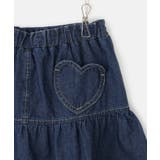 【KIDS/キッズ】インパンツ付きハートポケットデニムスカート | ROPE' PICNIC【KIDS】 | 詳細画像8 