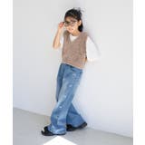 【KIDS/キッズ】リボン刺繍デニムパンツ | ROPE' PICNIC【KIDS】 | 詳細画像14 