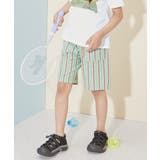 【KIDS】UNISEXマルチストライプハーフパンツ | ROPE' PICNIC【KIDS】 | 詳細画像3 