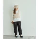 【KIDS】ストレッチツイルバレルパンツ/WEB限定サイズ:110cm | ROPE' PICNIC【KIDS】 | 詳細画像11 